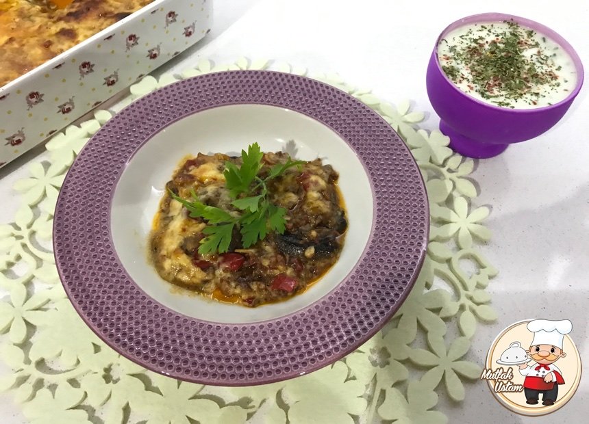 Beşamel Soslu Fırında Mantar