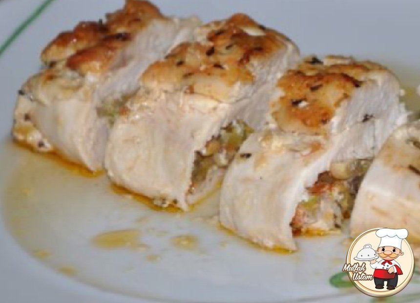 Mantarlı Tavuk Sarması