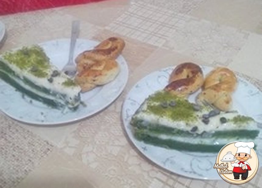 Ispanaklı Kek