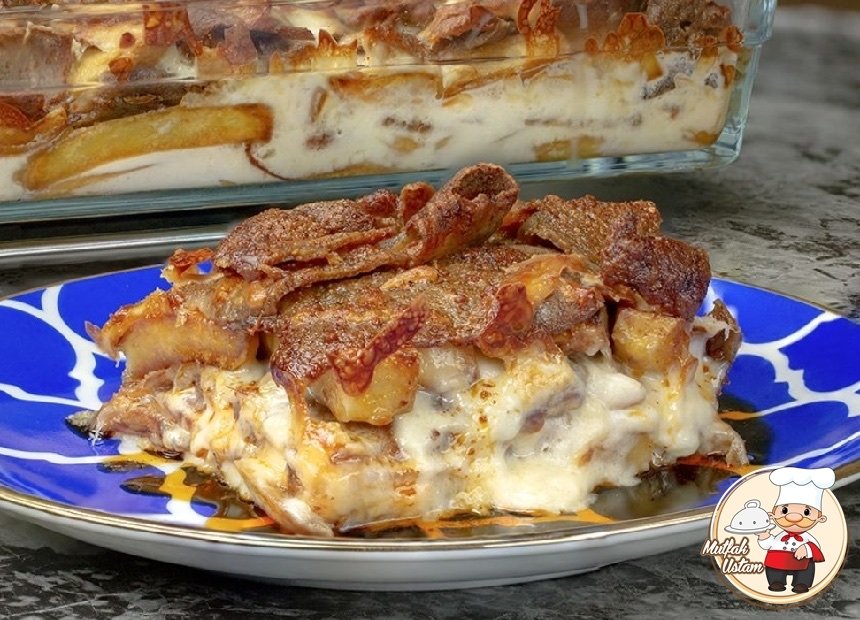 Fırında Patatesli Döner