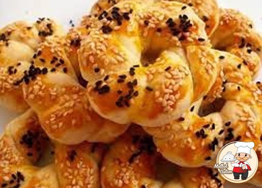 Ağızda Dağılan Nefis Tuzlu Kurabiye