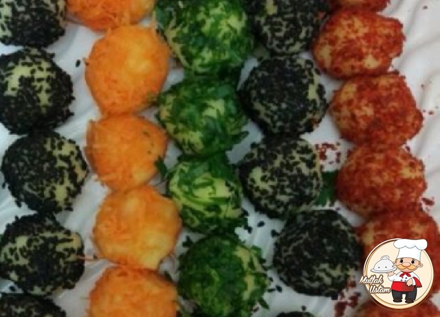 Renkli Patates Topları